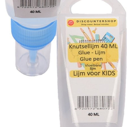 2 Stuks Knutsellijm 40ml Kinderlijm - Knutselen - Goedkope knutsellijm |Alleslijm