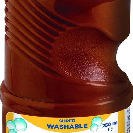 Plakkaatverf School Paint Junior 250 Ml Bruin