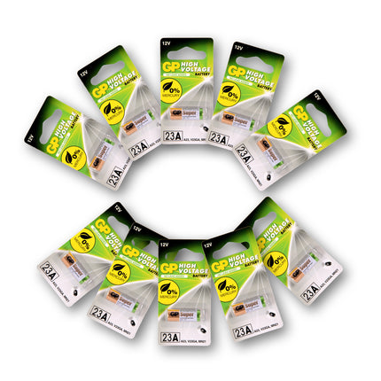 1 set van 10 stuks | 23A alkaline | Batterijen | alkaline batterijen | 12V 