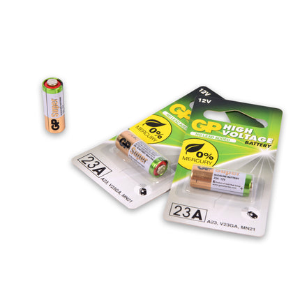 1 set van 2 stuks | 23A alkaline | Batterijen | alkaline batterijen | 12V 