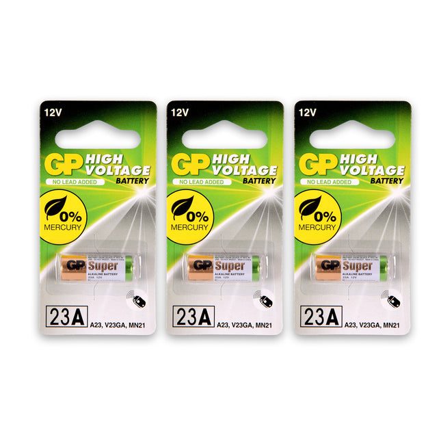 1 set van 3 stuks | 23A alkaline | Batterijen | alkaline batterijen | 12V 