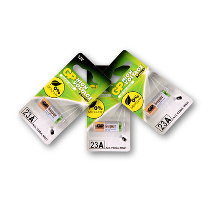 1 set van 3 stuks | 23A alkaline | Batterijen | alkaline batterijen | 12V 