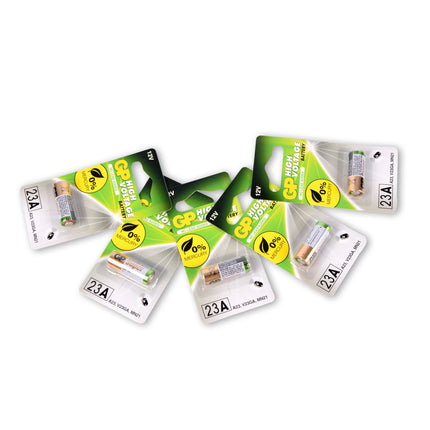 1 set van 5 stuks | 23A alkaline | Batterijen | alkaline batterijen |  12V 