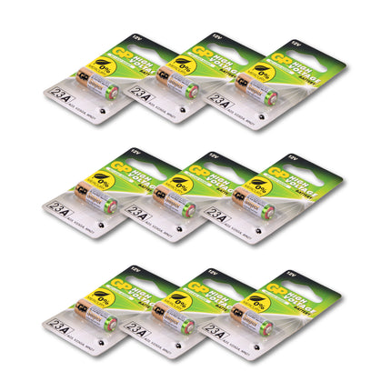 1 set van 9 stuks | 23A alkaline | Batterijen | alkaline batterijen |  12V 