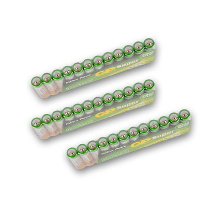 3 sets x 12 stuks  | Batterijen | Alkali -Manganese | alkaline batterijen | AAA-batterijen | 1.5V 