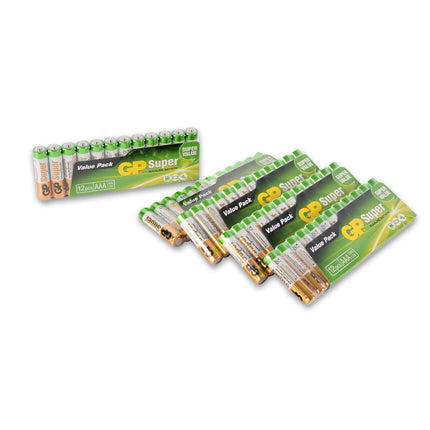 5 sets x 12 stuks | Batterijen | Alkali -Manganese | alkaline batterijen | AAA-batterijen | 1.5V 