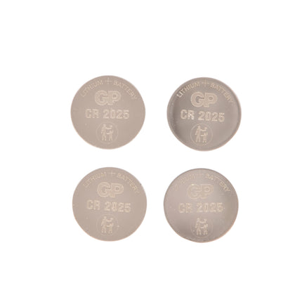 Set van 5 Pakketten CR2025 3V Knoopcelbatterijen - 20 Stuks in Totaal - Lithium Technologie