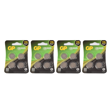 Knoopcel Batterij CR2025 3V - Set van 16 Stuks - Lithium Technologie | Betrouwbare Energie voor Elektronica en DIY