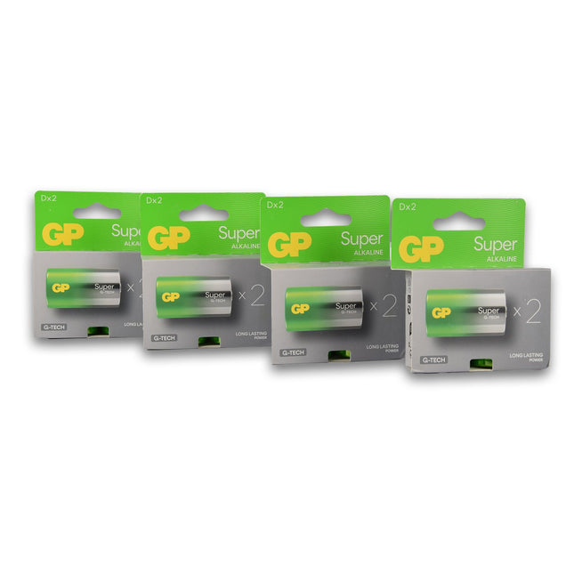 4 sets x 2 stuks  | Alkali -Manganese | Batterijen | alkaline batterijen |  1.5V 