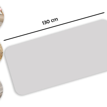 Vloerbeschermer bureaustoel PVC - vloerbeschermer voor harde vloeren 130cm x 90 cm- Beschermmat