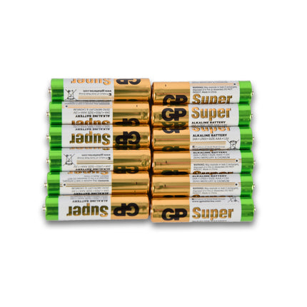 1 set van 12 stuks | Batterijen | Alkali -Manganese | alkaline batterijen | 1.5V 