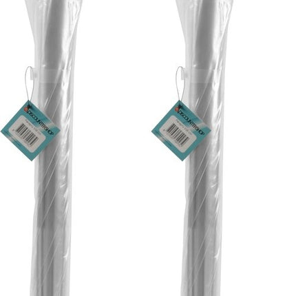 Paraplu Transparant Groot 100 cm - Doorzichtige Koepelparaplu - 11 stuks Trouwparaplu voor Regen - Windproof & Stevig