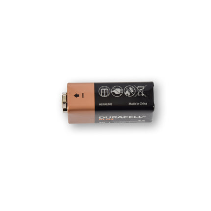 Eén Krachtige Alkaline Batterij | Zwart | Beschikbaar in Maten AA, AAA, C, D, 4.5V, 9V