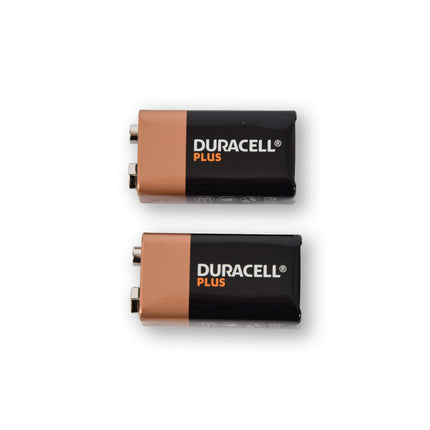 Krachtige Alkaline Batterijen in Verschillende Maten | Verkrijgbaar als AA, AAA, C, D, 4.5V en 9V | Langdurige 9V Batterijen met Extra Levensduur | Zwart, Set van 2