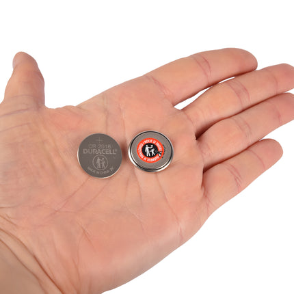 Betrouwbare Lithium-Knoopcellen Set - 10 Batterijen - 3V Spanning - Zilverkleurig - Diameters 2.3cm - Code 2016