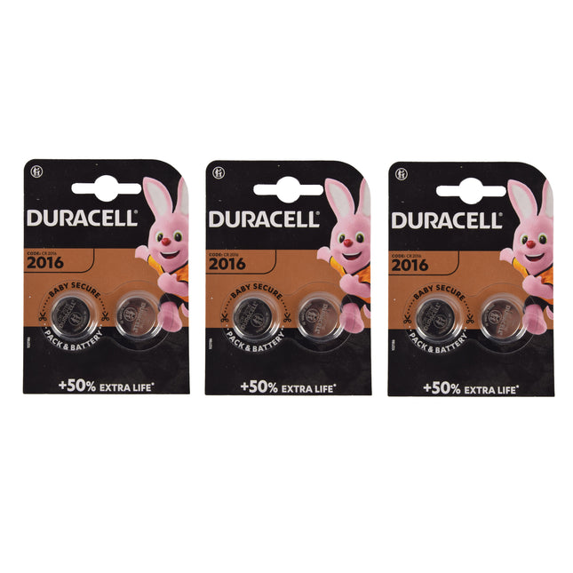 6 Batterijen Lithium-Knoopcellen Set - 3V Spanning - Zilverkleurig - 2032 Code