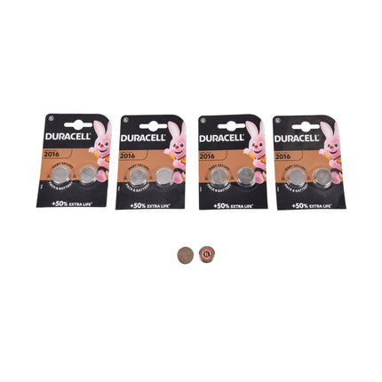 Betrouwbare Lithium-Knoopcellen Set - 10 Batterijen - 3V Spanning - Zilverkleurig - Diameters 2.3cm - Code 2016