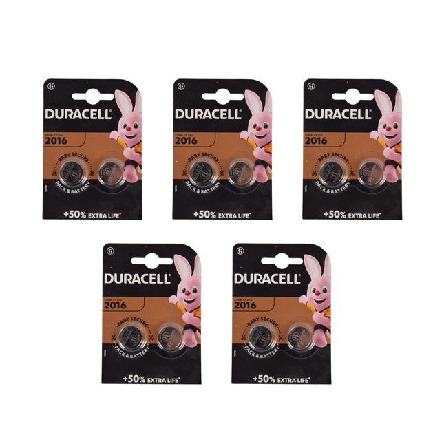 Betrouwbare Lithium-Knoopcellen Set - 10 Batterijen - 3V Spanning - Zilverkleurig - Diameters 2.3cm - Code 2016