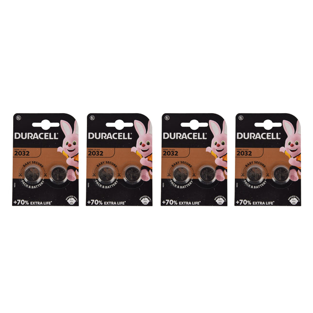Exclusieve Lithium-Knoopcellen Set – 8 stuks - 3V Spanning - Zilver - 2.3cm Diameter - Code 2032