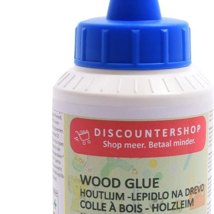 Discountershop® Houtlijm 250 gram Wit