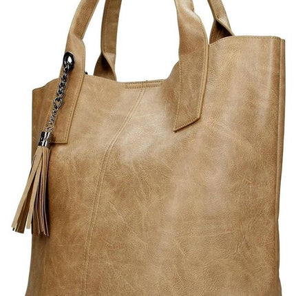Enrico Benetti Caen Handtas - Dames - Kunstleer - Taupe