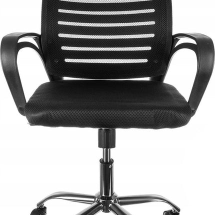 Ergonomische Bureaustoel - Volwassenen - Verstelbaar - Netbekleding - Zwart