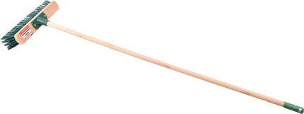 Bezem 30 cm inclusief staal 120 cm groen Huishouden Bezem stevig 
