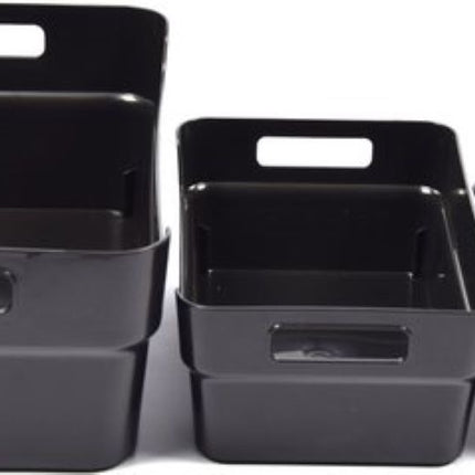 6x Opbergbox | Opbergbak | Gereedschapsbak - 5l -6l - 10 l Recycled Kunststof