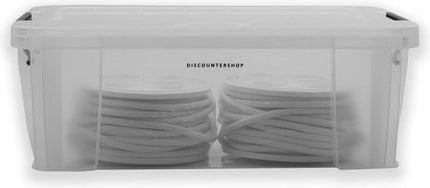 1x Stevige Opbergbox 15Liter |Duurzaam| 47x30x17 cm | Opberger | Opbergbak | Opbergdoos | Opbergbakken | Bakken | polypropyleen