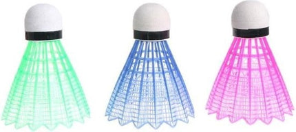 Badminton shuttles Veren 10  stuks gekleurd - Badminton accessoires