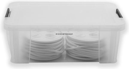1x Stevige Opbergbox 15Liter |Duurzaam| 47x30x17 cm | Opberger | Opbergbak | Opbergdoos | Opbergbakken | Bakken | polypropyleen