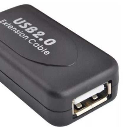 Discountershop® USB verlengkabel - USB2.0 - 5 meter snelheden tot 480 Mbit/s actieve USB2.0 poort die minimaal 500 mA