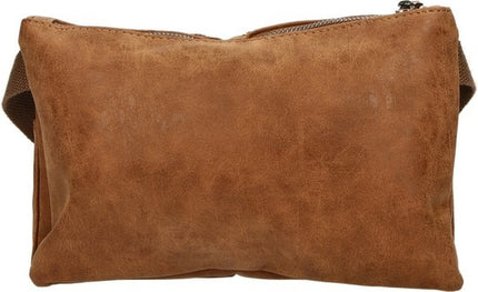 Heuptas Bicky Bernard - Heuptas - fanny pack - Heuptasje - Heuptasje dames - Heuptasje heren - heuptas festival - WDL - 3185 - Camel - Cognac