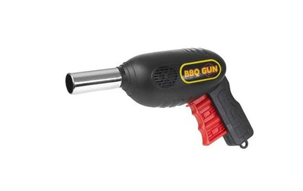 Houtskoolstarter met Barbecue starter gun - Metaal - 17x27.5cm - Let op! Gun is geen aansteker !