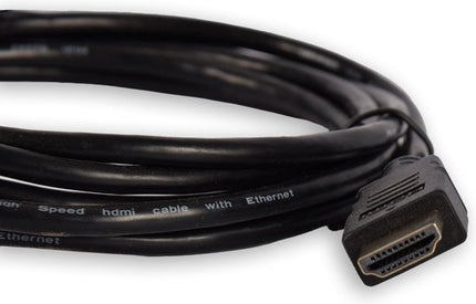 HDMI-kabel 4k Ultra HD - HDMI naar HDMI - HDMI M/M - 1.4 - 1.50 meter - Zwart - CE-markering - Geschikt voor Computer en Televisie