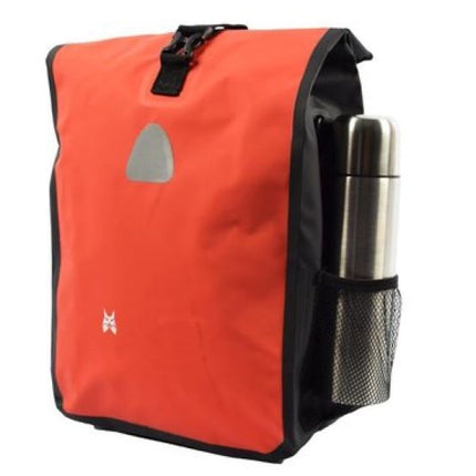 Enkele Fietstas | Rugzak | Oersterk 100% Waterdicht | Fietstas, Schoudertas in 1 | 21 Liter Enkele fietstas 21 Liter - fietstas schoudertas - schoudertas fietstas - Fietstas enkel 21 Litre - Fietstas enkel Rood