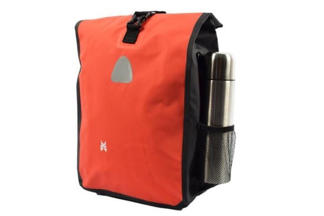 Enkele Fietstas | Rugzak | Oersterk 100% Waterdicht | Fietstas, Schoudertas in 1 | 21 Liter Enkele fietstas 21 Liter - fietstas schoudertas - schoudertas fietstas - Fietstas enkel 21 Litre - Fietstas enkel Rood
