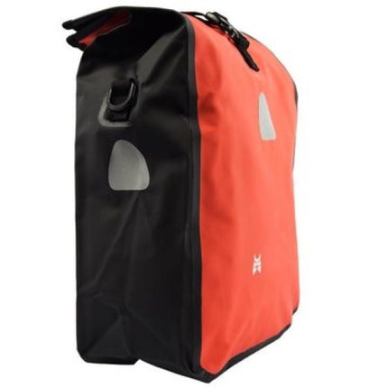 Enkele Fietstas | Rugzak | Oersterk 100% Waterdicht | Fietstas, Schoudertas in 1 | 21 Liter Enkele fietstas 21 Liter - fietstas schoudertas - schoudertas fietstas - Fietstas enkel 21 Litre - Fietstas enkel Rood