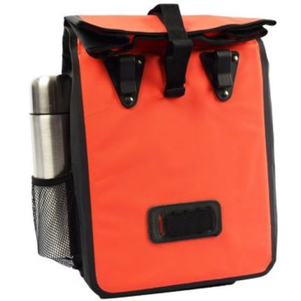 Enkele Fietstas | Rugzak | Oersterk 100% Waterdicht | Fietstas, Schoudertas in 1 | 21 Liter Enkele fietstas 21 Liter - fietstas schoudertas - schoudertas fietstas - Fietstas enkel 21 Litre - Fietstas enkel Rood