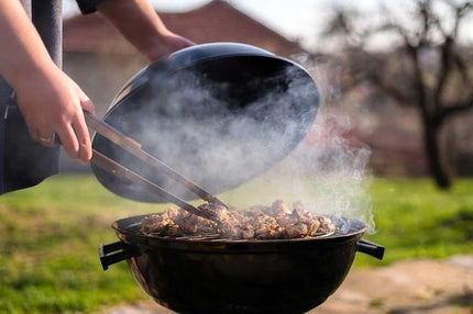 5 X houtskoolbriketten 2 Kg per -inclusief aanmaakblokjes 64 Stuks - Barbecue - BBQ - 5 Stuks