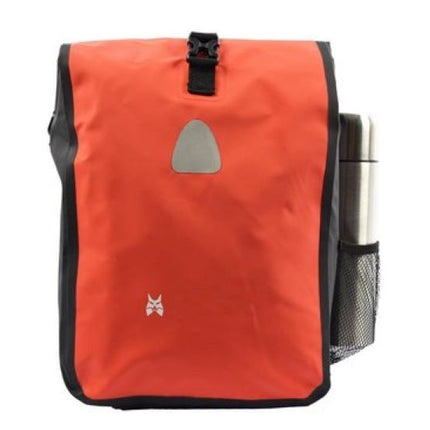 Enkele Fietstas | Rugzak | Oersterk 100% Waterdicht | Fietstas, Schoudertas in 1 | 21 Liter Enkele fietstas 21 Liter - fietstas schoudertas - schoudertas fietstas - Fietstas enkel 21 Litre - Fietstas enkel Rood