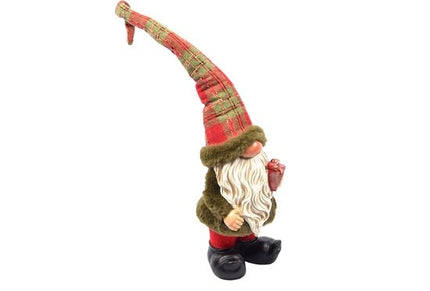 1 Stuks Kerst kabouter in schattig design | 12x10x50 |tuinkabouter voor kerst decoratie |decoratieve kabouter kamerdecoratie voor binnen en buiten |dwerg klein