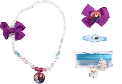 Frozen Disney rugzak gevuld met sieraden - Elsa & Anna - Anna rugzak - Rugtas Frozen - Rugtas Anna - Sieraden Frozen