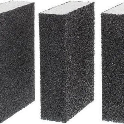 Schuursponzen | Schuurspons | Schuurblok | Fijn Middel en Grof Schuurmateriaal | 3 Stuks