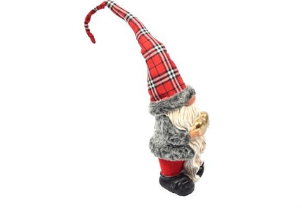 1 Stuks Kerst kabouter in schattig design | 12x10x50 |tuinkabouter voor kerst decoratie |decoratieve kabouter kamerdecoratie voor binnen en buiten |dwerg klein