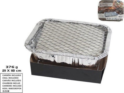3 Stuks Mini |Instant Picnic wegwerp BBQ| voor 3 personen | Wegwerp - Buiten barbecue - Tafel - Rooster - Balkon - Picknick - Barbecue accessoires |wegwerpbarbecue |Grill - Barbecue kopen - Barbecuen - Barbecue saus-376