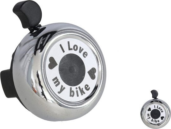 Opvallende Retro Fietsbel voor Veilig Fietsen: Stijlvol Geluid, Compact Formaat - 5,5 cm x 3 cm x 5,5 cm