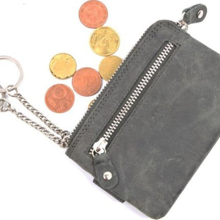 Portemonnee Autosleutel RFID Antidiefstal Sleutel Etui - RFID ALLEEN JE PASJES - portemonnee dames - portemonnee heren - portemonnee pasjes - Portemonnee met creditcardhouder Sleuteletui - Sleutelmapjes - Sleuteltasje dames - 4E-008 - Grijs