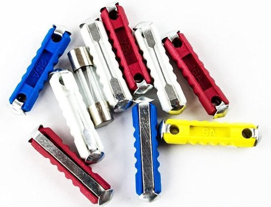 Steenzekering | assortiment 10 stuks | installaties | auto |Glaszekering | elektrische stromen |Auto Zekeringen |Steekzekeringen