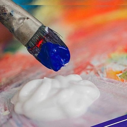 Set 12tubes 12 ml - sterk gepigmenteerd op waterbasis | acrylverf voor acrylschilderkunst | acrylverf voor stenen | Gifvrij | Waterverfkleuren